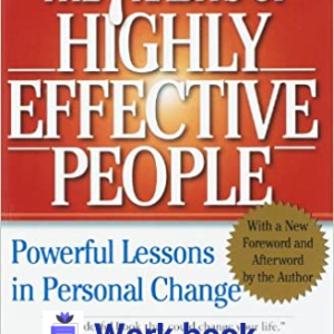 The 7 Habits of Highly Effective People workbook